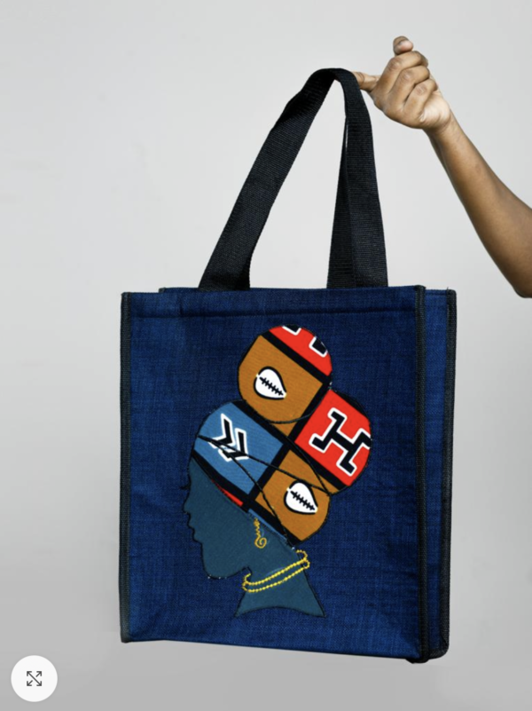 Ankara Design Shopping Bag